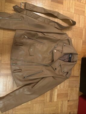 ZARA Faux Leather Moto Jacket – Never Worn